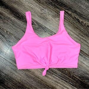 Women’s Pink Bikini Top Medium